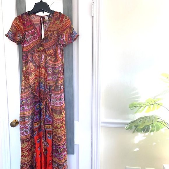Anthropologie Akemi + Kin  Chiffon Maxi Dress - Picture 4 of 8